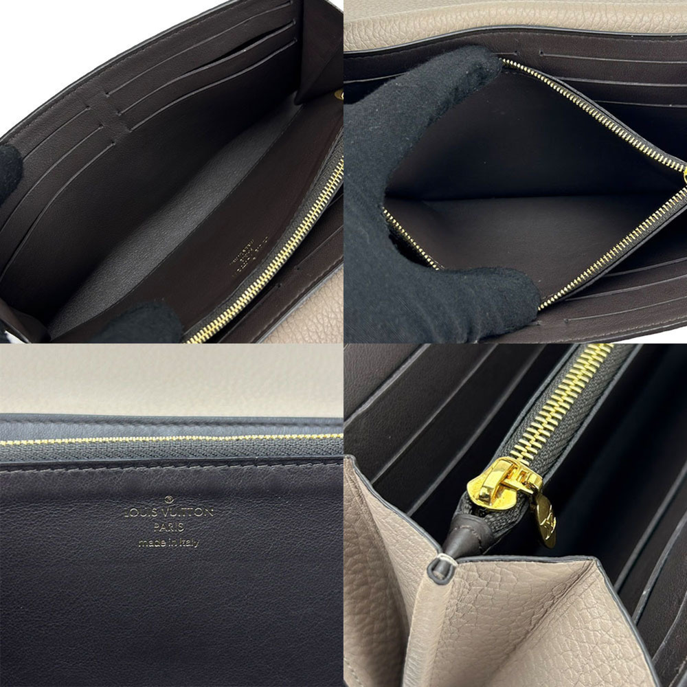 LOUIS VUITTON Cream Leather Wallet - Picture 7 of 7